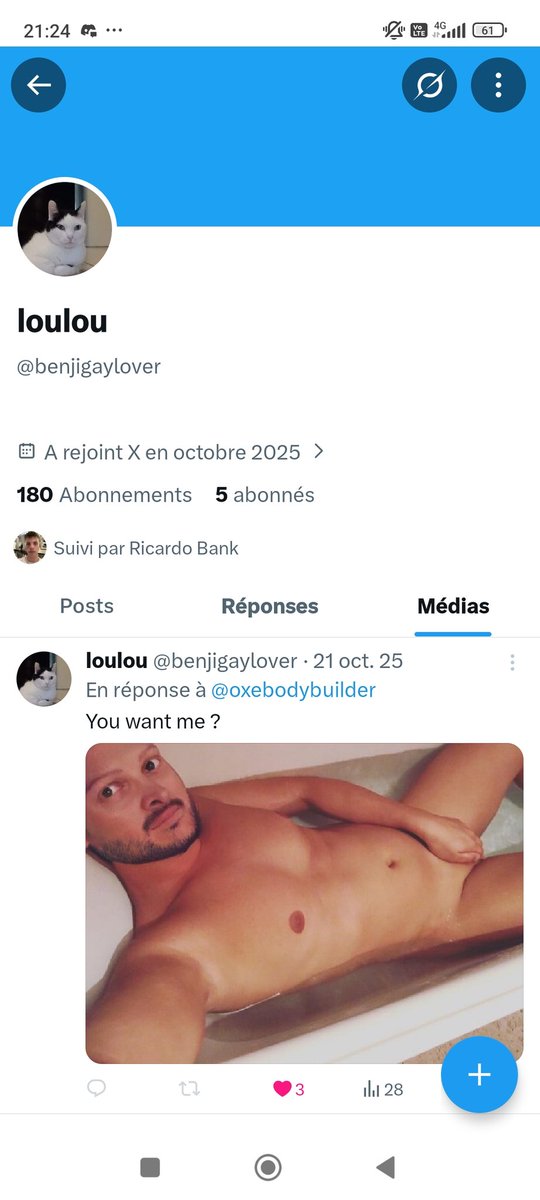 Ce type se fait appeler Loïc, 26 ans et se dit être patron d'une salle de sport sur Paris. En fait c'est le plus gros des mythos que le monde a engendré. Il vous séduit et sort le grand jeu pour mieux vous bloquer sans aucune explication une fois que vous êtes charmés. ATTENTION