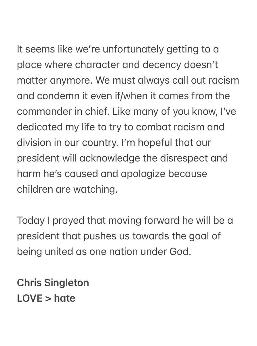 Chris Singleton tweet media