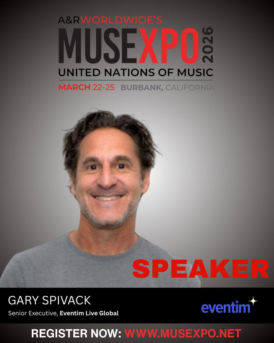 We welcome Gary Spivack, Senior Executive at Eventim Live Global, to the MUSEXPO stage. 

With 30+ years shaping the global live music business, from building  festivals like Aftershock and Welcome to Rockville to leading global touring strategy.

Register now for MUSEXPO 2026.
