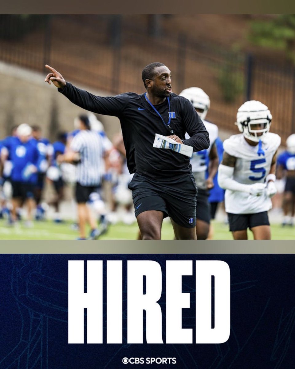 mzenitz's tweet photo. The #Ravens are hiring Duke’s Harland Bower as their new outside linebackers coach, sources tell @CBSSports.

Informed Duke today that he’s accepting the job. Another respected college assistant headed to the NFL. https://t.co/YaETSarPmq
