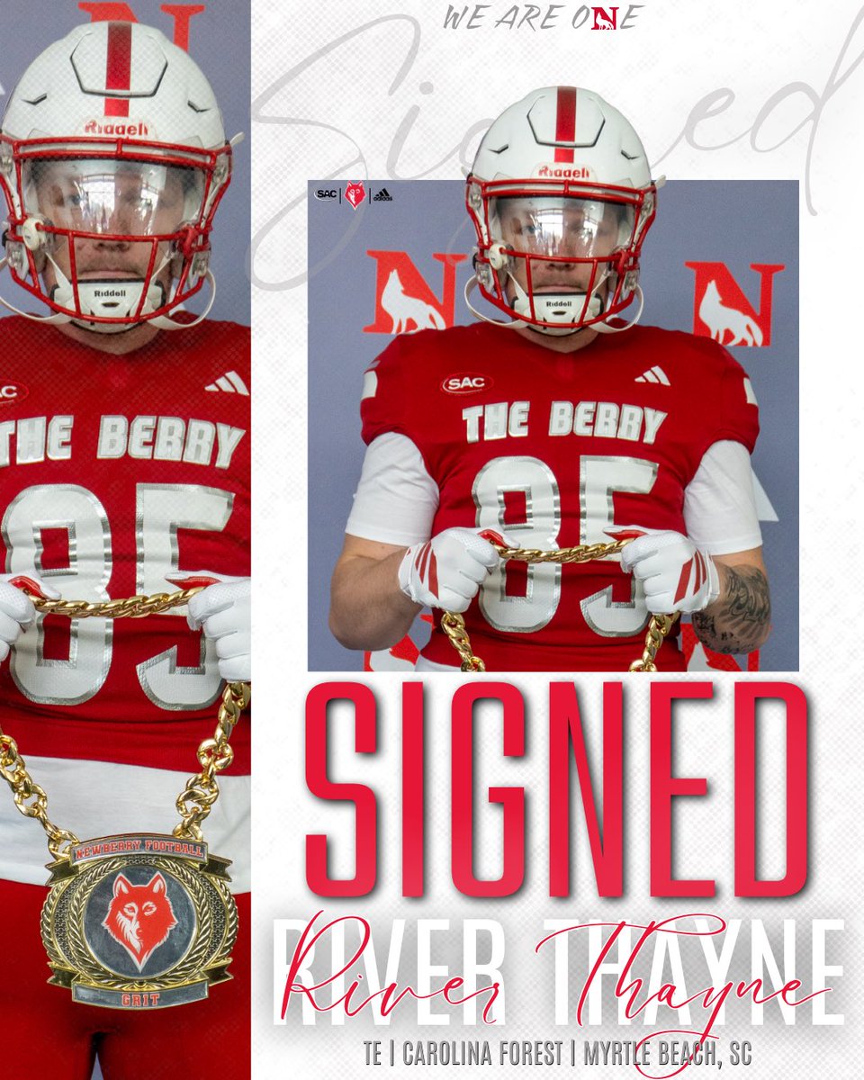 Newberry College Football tweet media