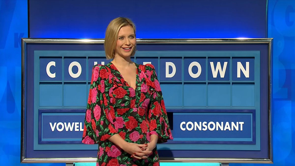 Rachel Riley Fan Site Rachel on Friday’s Countdown. 🌹 #RachelRiley #RachelRileyFC