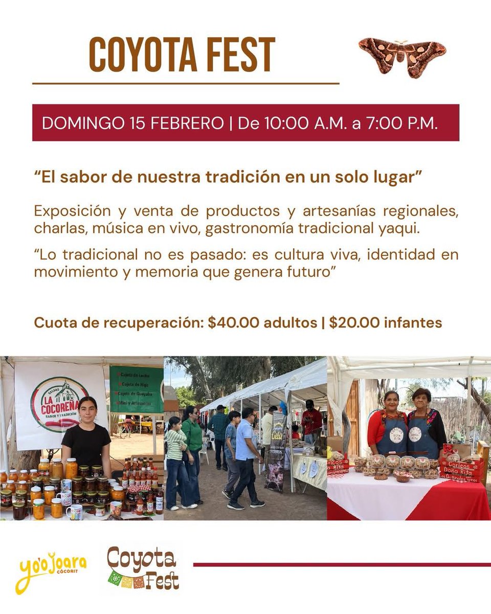 ¿Regresa el sabor de nuestra tradición a Yo´o Joara!
#AgendaCultural