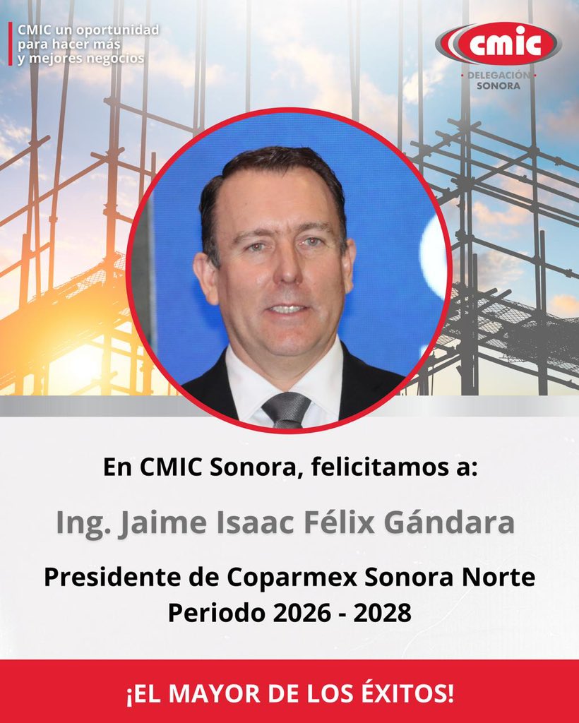 CMIC Sonora tweet media