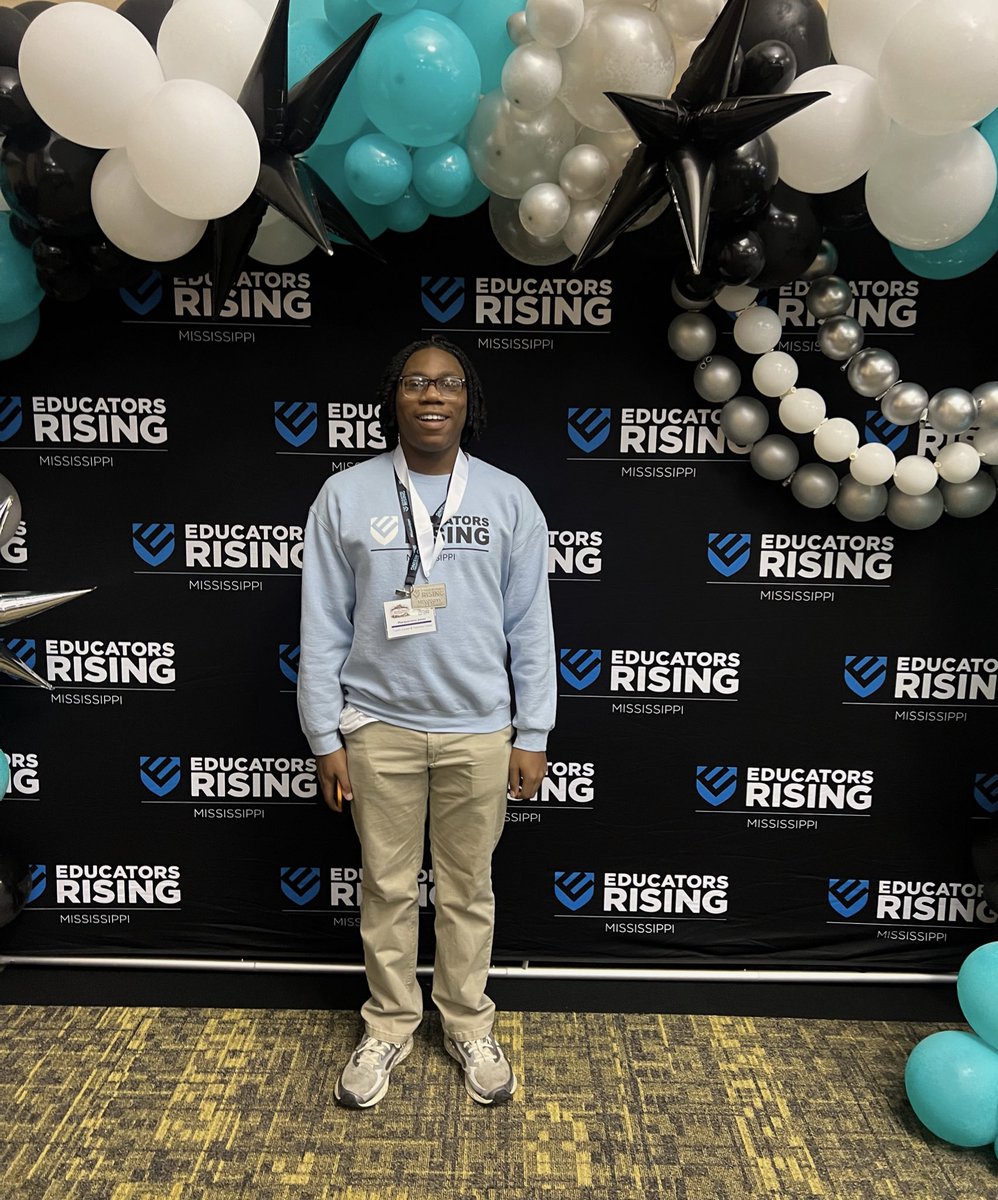 CareerTech_TPSD's tweet image. Congratulations Educators Rising member, Marquavious Jones, who placed 3rd in Lesson Plan and Delivery-CTE at the State Leadership Conference. #educatorprep #CTE #tpsd #MsEdRising26