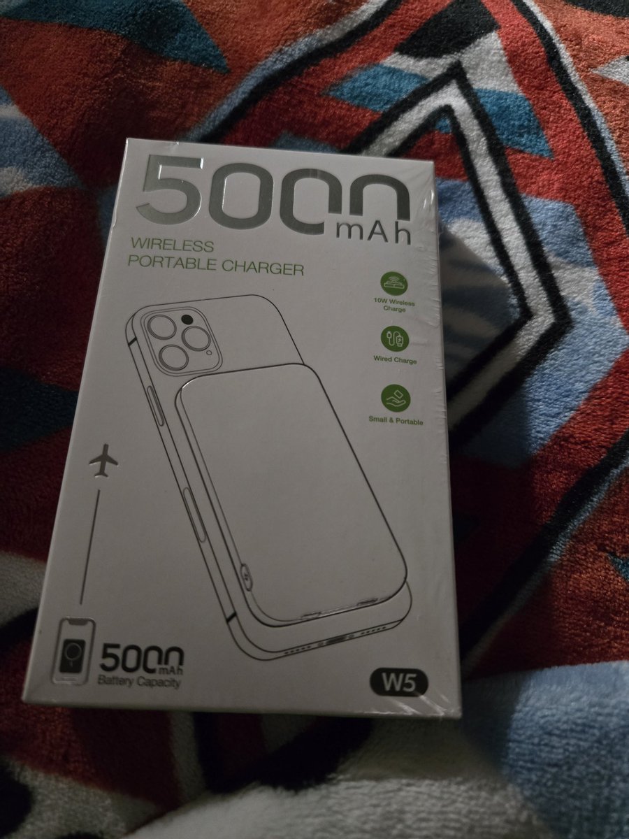 <a href="/TechTroveBuys/">TechTroveBuys</a> Thank you so much for this portable charger. THANK YOU again recieved it so fast and my daughter is excited for the wireless feature. It charges really fast .I personally love the portability!!!