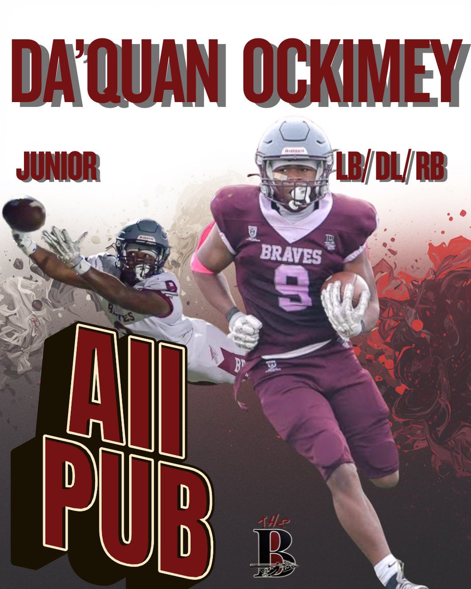 Ock9inee's tweet photo. Honored to be named First Team All-Public. Proud of the work I put in as a linebacker this season. Staying focused, staying hungry, and chasing the next level.  #football #StudentAthlete #CollegeFootballRecruiting https://t.co/ppBTb9gVw3