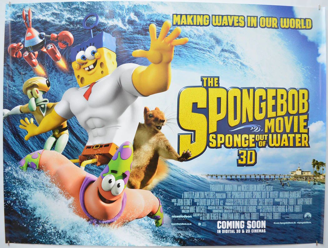 Sponge Out of Water: Resurfaced tweet media