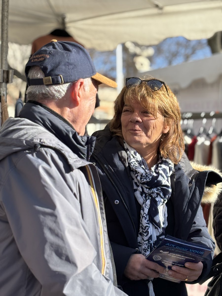 Ce matin, tractage militant sur le marché de Puyricard.

Merci pour l’accueil, on continue sur le terrain !