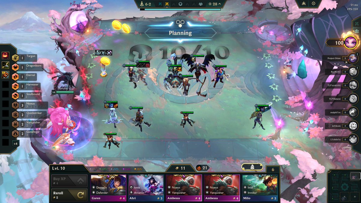 WTF was passiert hier?
Bestimmt das erste mal, dass ich 100% Winning-streak hatte 👀
<a href="/TFT_Germany/">Teamfight Tactics DE</a> 
#TFT