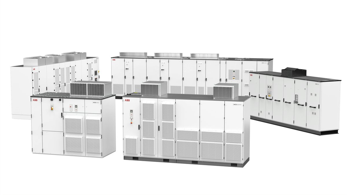 ProcessingMag's tweet photo. From @ABBgroupnews: Medium voltage (MV) drives may not dominate decarbonization headlines—but they’re quietly transforming hard-to-abate industries. By matching motor speed to real demand, MV drives can cut energy use by up to 50%. #ProcessManufacturing https://t.co/JrwlpkHEP1 https://t.co/TDawuFHjv1