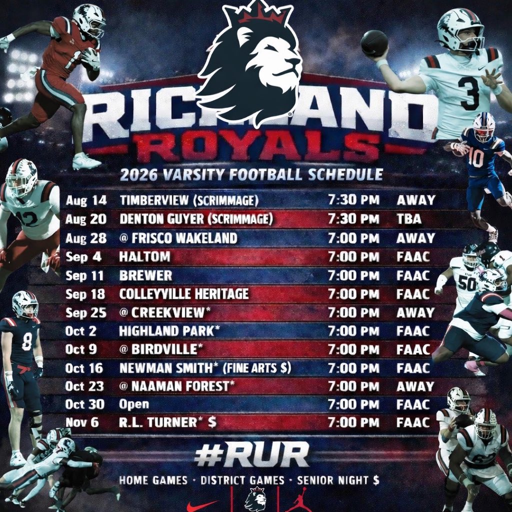 GedKates's tweet photo. 2026 on the way! #RUR #RTS #TalkinBoutTheRoyals Awesome graphic courtesy of @coachkirk306 https://t.co/Il8irXa77p