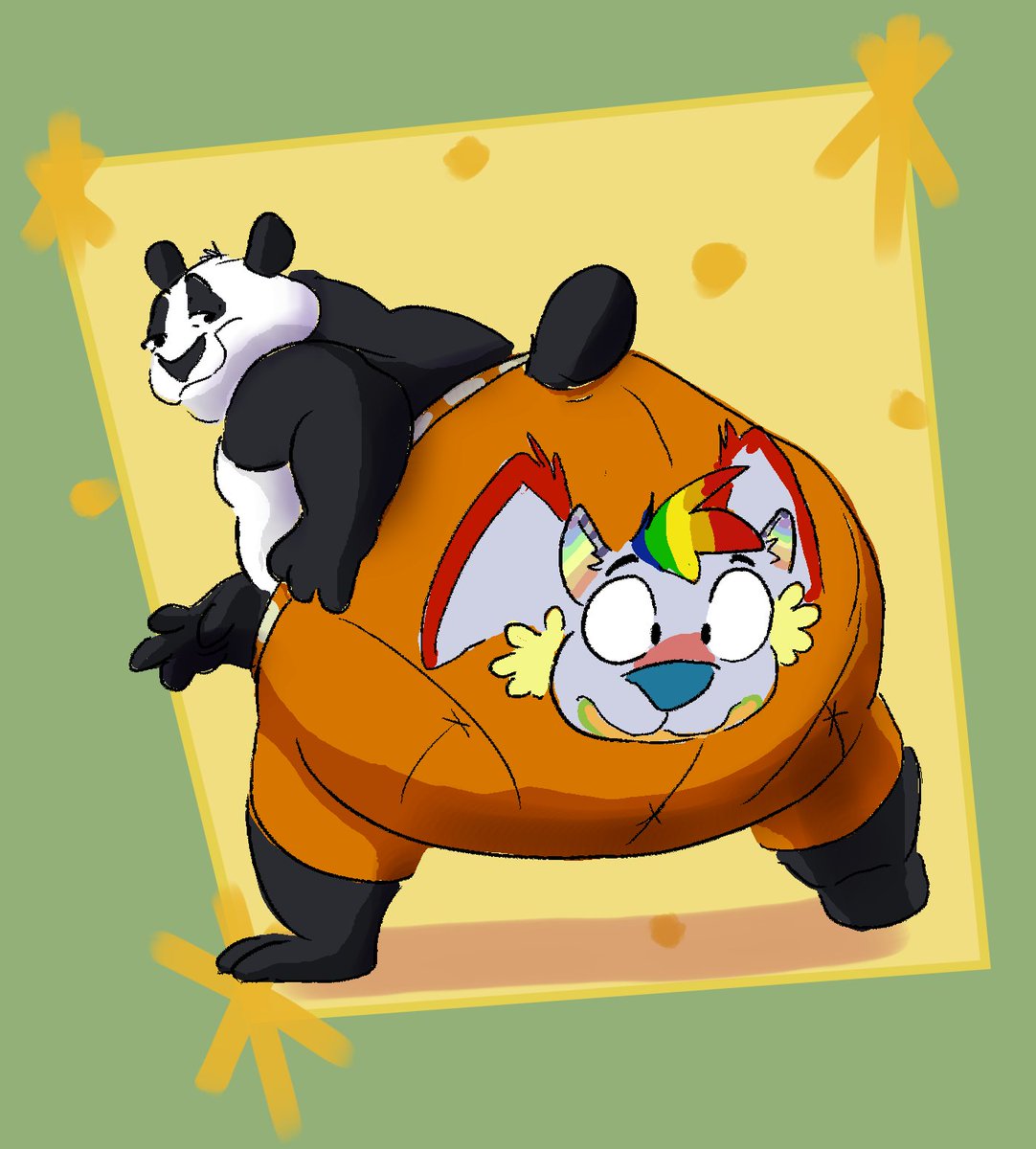 (Mild CW: Rump) Commission done for <a href="/RainbowBenToon/">RainbowToonBen</a>