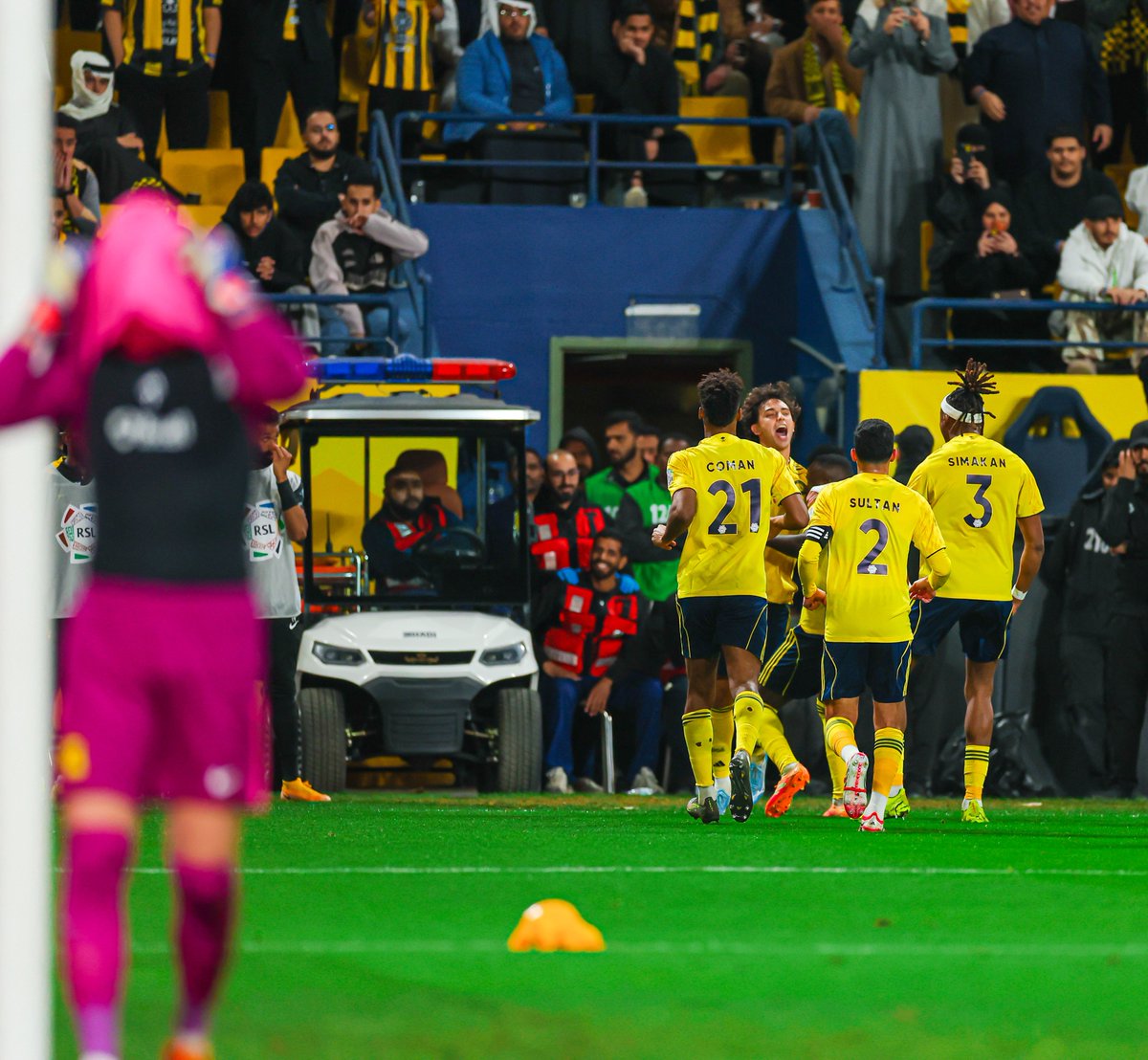 AlNassrFC's tweet photo. ساديـو الفـرح 💛 https://t.co/er9E0fqnCm