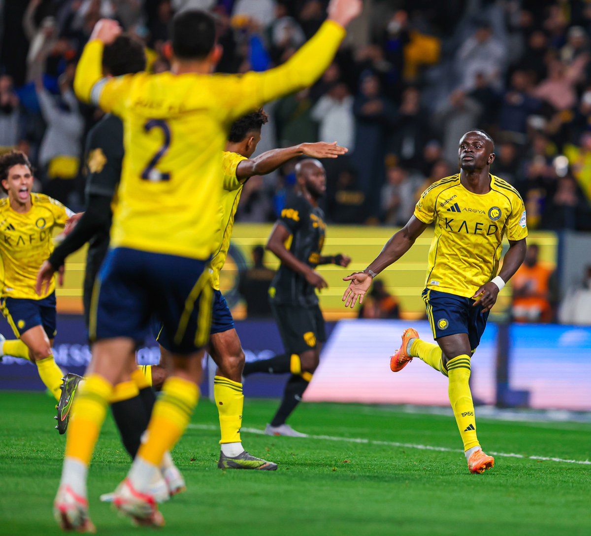 AlNassrFC's tweet photo. ساديـو الفـرح 💛 https://t.co/er9E0fqnCm