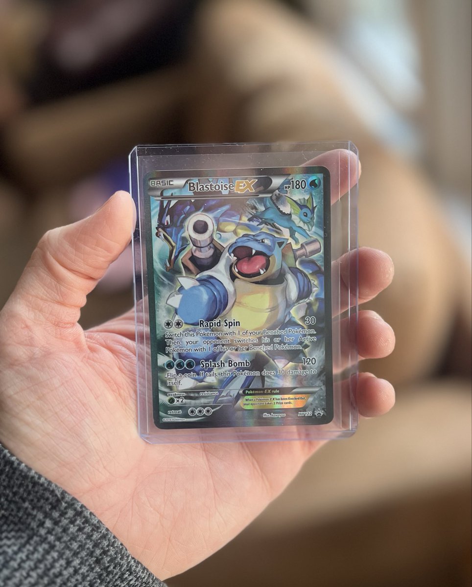 FINALLY acquired one of my most wanted - the Big Man Black Star! Maybe the sickest Blastoise out there?
