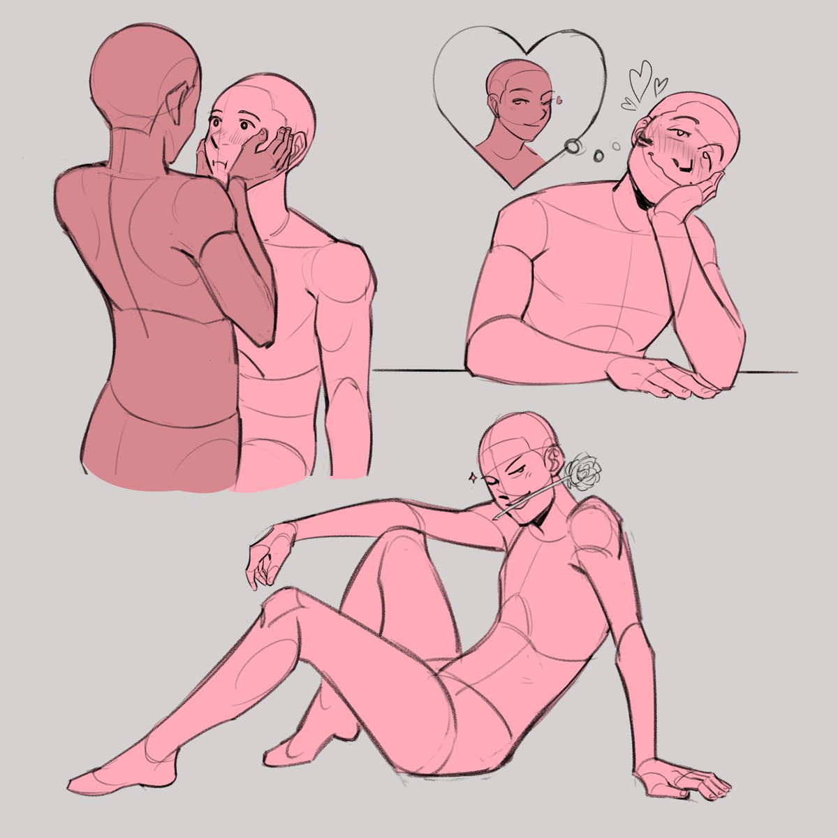 Valentine's day poses! Hope you like it :)
8 extra on my patreon
.
.
.
.
#drawingbase #poses #poseref #posereference #artbase #artreference #ValentinesDay