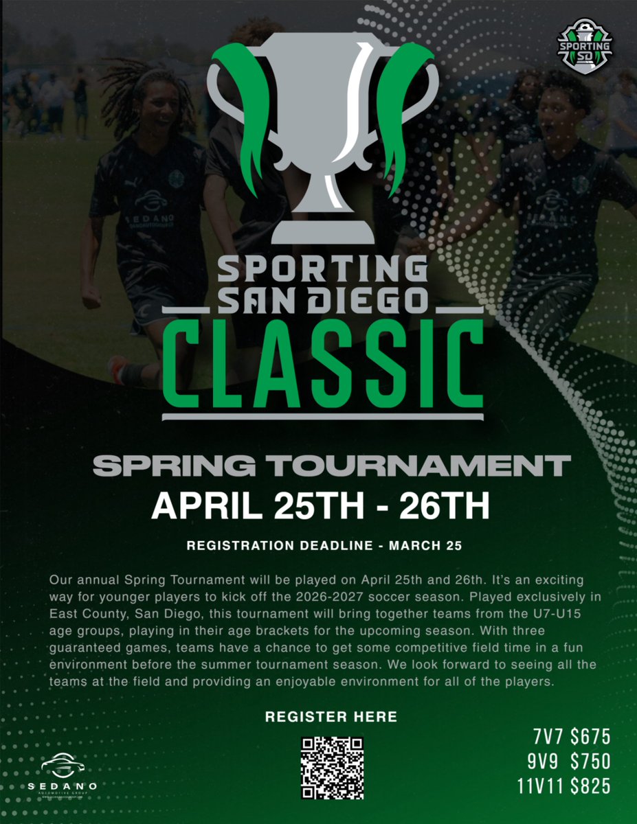 Gearing up for our Annual Spring Tournament. Play local, east county fields! #playforthepatch #nikesoccer #sedanoautogroup #soccertournament