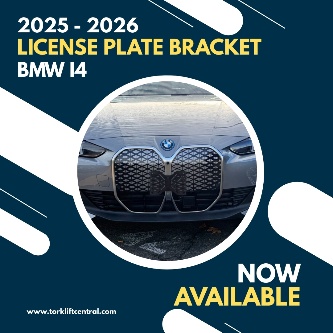 TorkliftCentral's tweet image. NOW AVAILABLE
2025–2026 BMW i4 License Plate Bracket. A clean, secure way to mount your front plate without wrecking that sleek i4 look.

#BMWi4 #EVLife #BMW #CarAccessories #NewProduct
