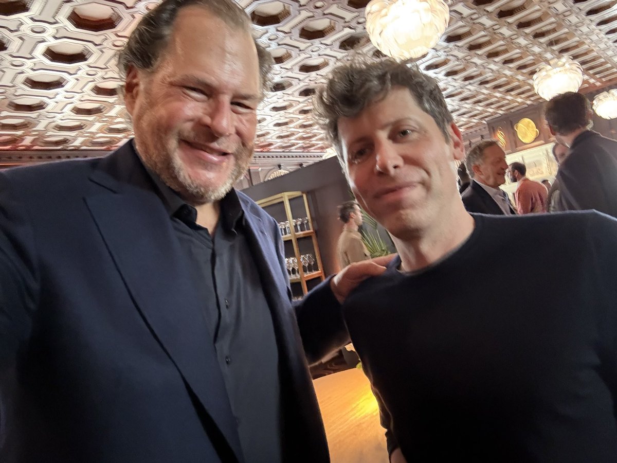 Marc Benioff tweet media