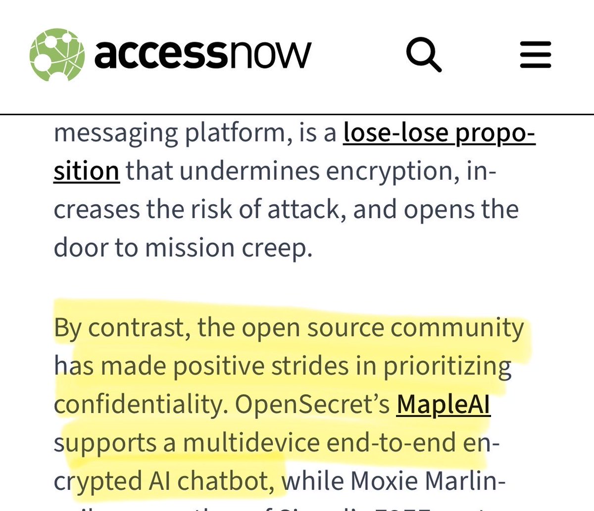 Maple AI tweet media