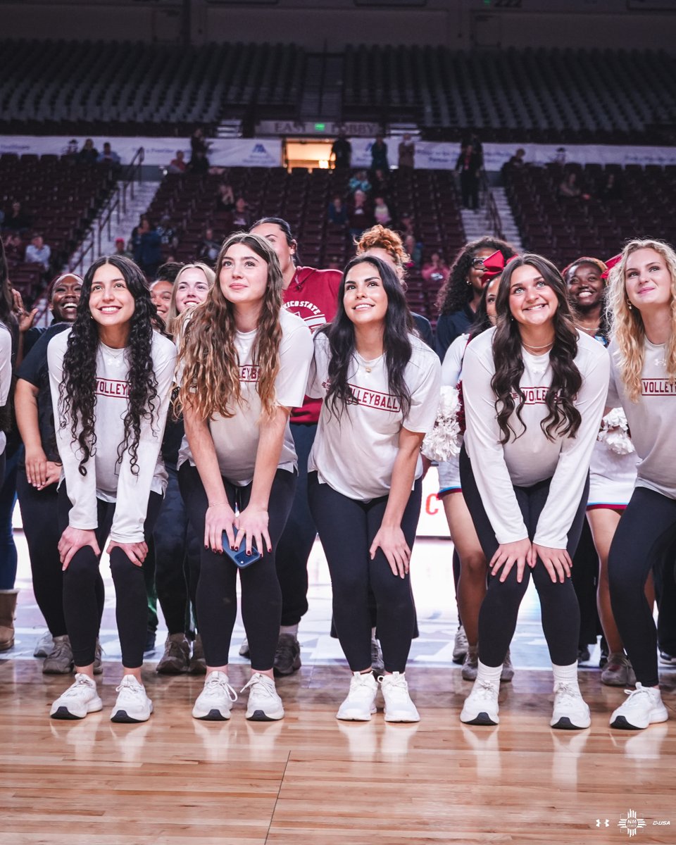 NM State Volleyball tweet media
