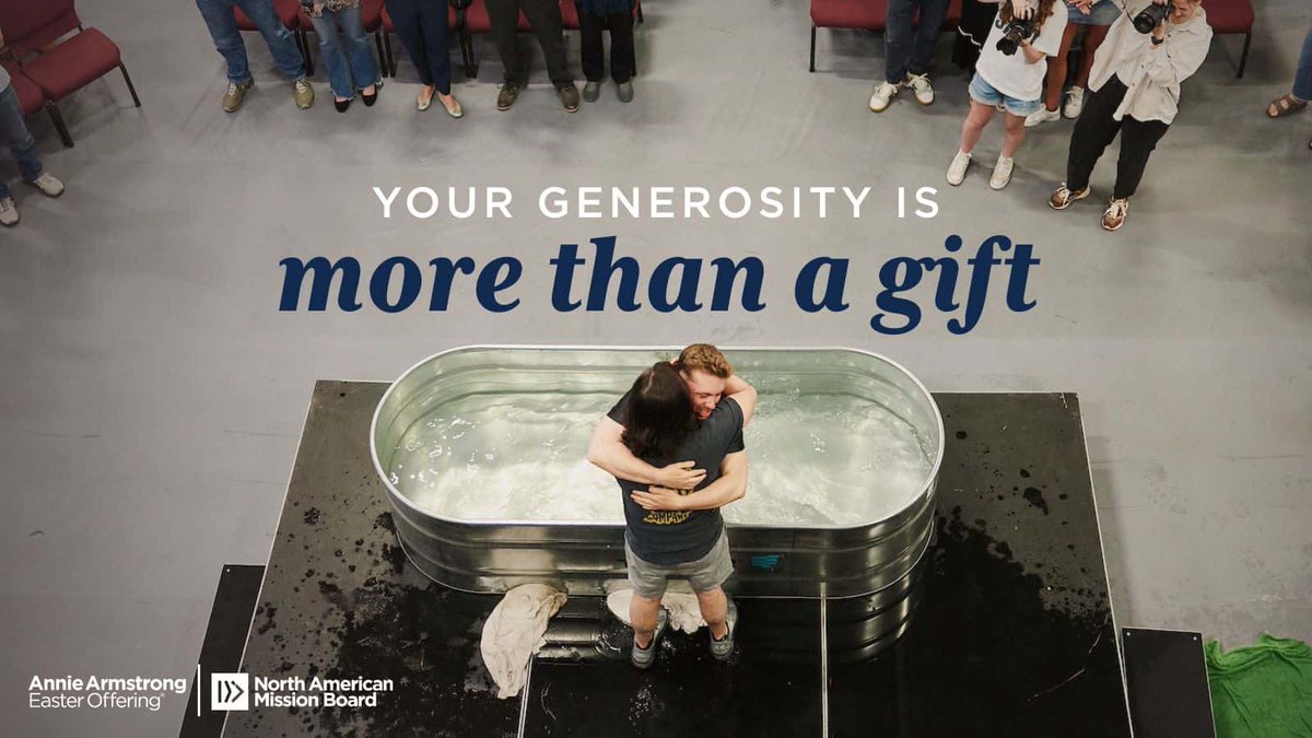 Resources are now available for 2026 Annie Armstrong Easter Offering and Week of Prayer for North American Missions!

Learn more or download resources at: hubs.ly/Q04231YC0