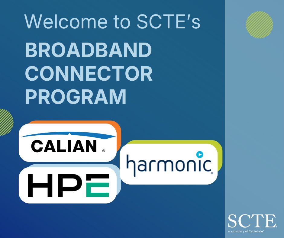 SCTE® a subsidiary of CableLabs® tweet media