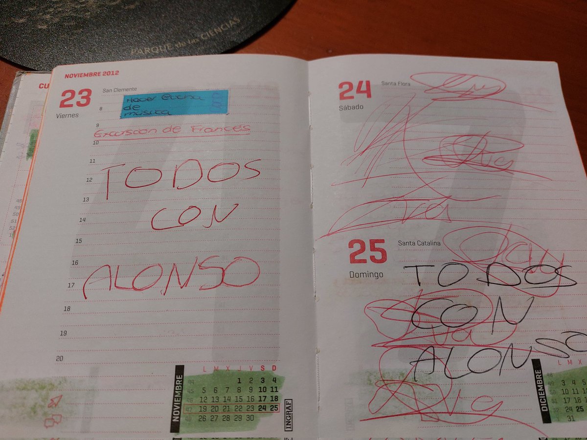 Agenda Escolar 2012-2013