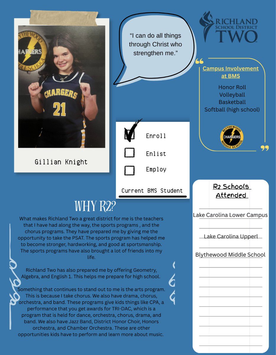 Blythewood Middle tweet media