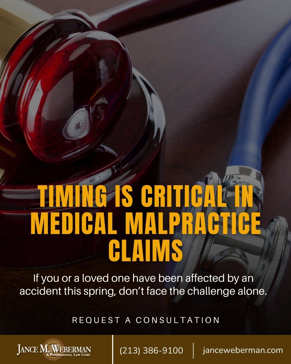 By seeking legal advice promptly, you safeguard your interests and take the first step towards recovery and compensation. The right choice for your legal needs comes with the right legal team
📷(213) 386-9100
📷janceweberman.com/.../medical-ma…

#lawyer #law #attorney #legal #lawfirm