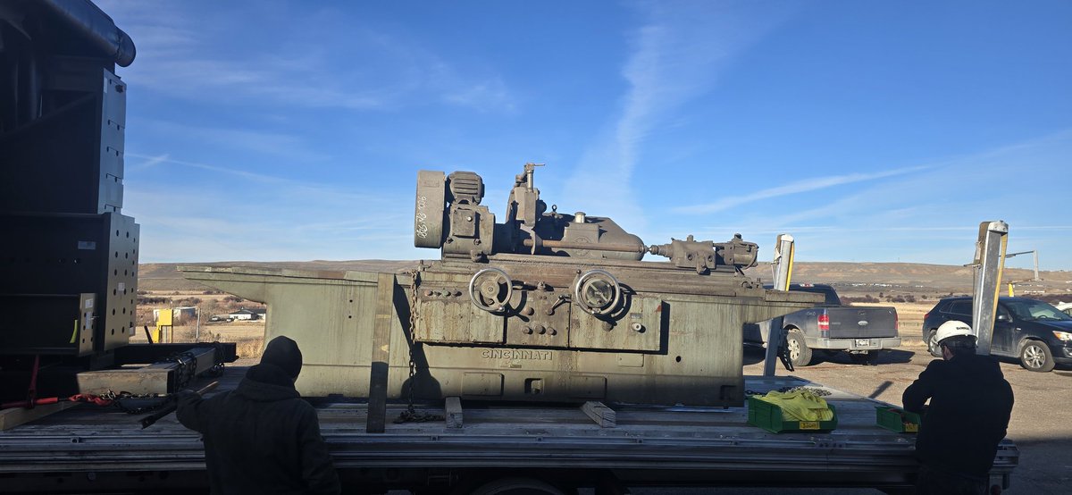 New (to me) 1957 Cincinnati OD grinder!