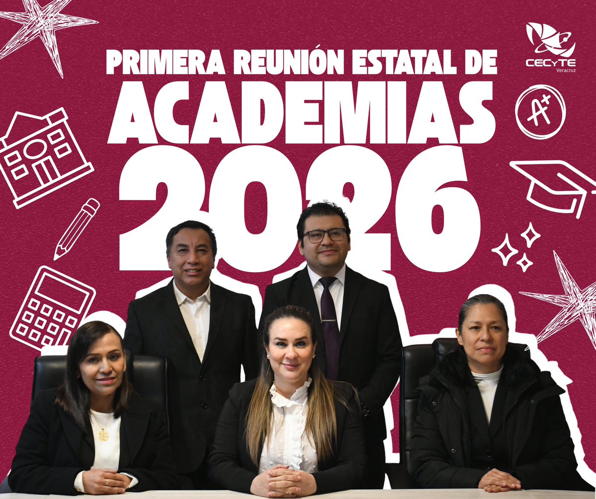cecytev's tweet photo. 📚✨ Primera Reunión Estatal de Academias 2026 ✨📚
El día de ayer se llevó a cabo la primera reunión estatal de academias 2026, en la cual se dialogó sobre la forma de trabajo y las estrategias que se implementarán a lo largo del curso escolar 🗂️🤝 https://t.co/UJxjBb3R8j