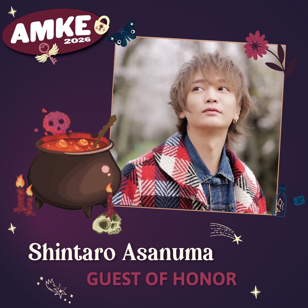 Animemilwaukee's tweet photo. Please give a warm welcome to Shintaro Asanuma! Asanuma-san is known for lending his voice to many beloved characters, including Shulk from Xenoblade Chronicles, Leo Tsukinaga from Ensemble Stars, and Samatoki Aohitsugi from Hypnosis Mic. Look forward to meeting him at #AMKE2026! https://t.co/PzNNu44pD2