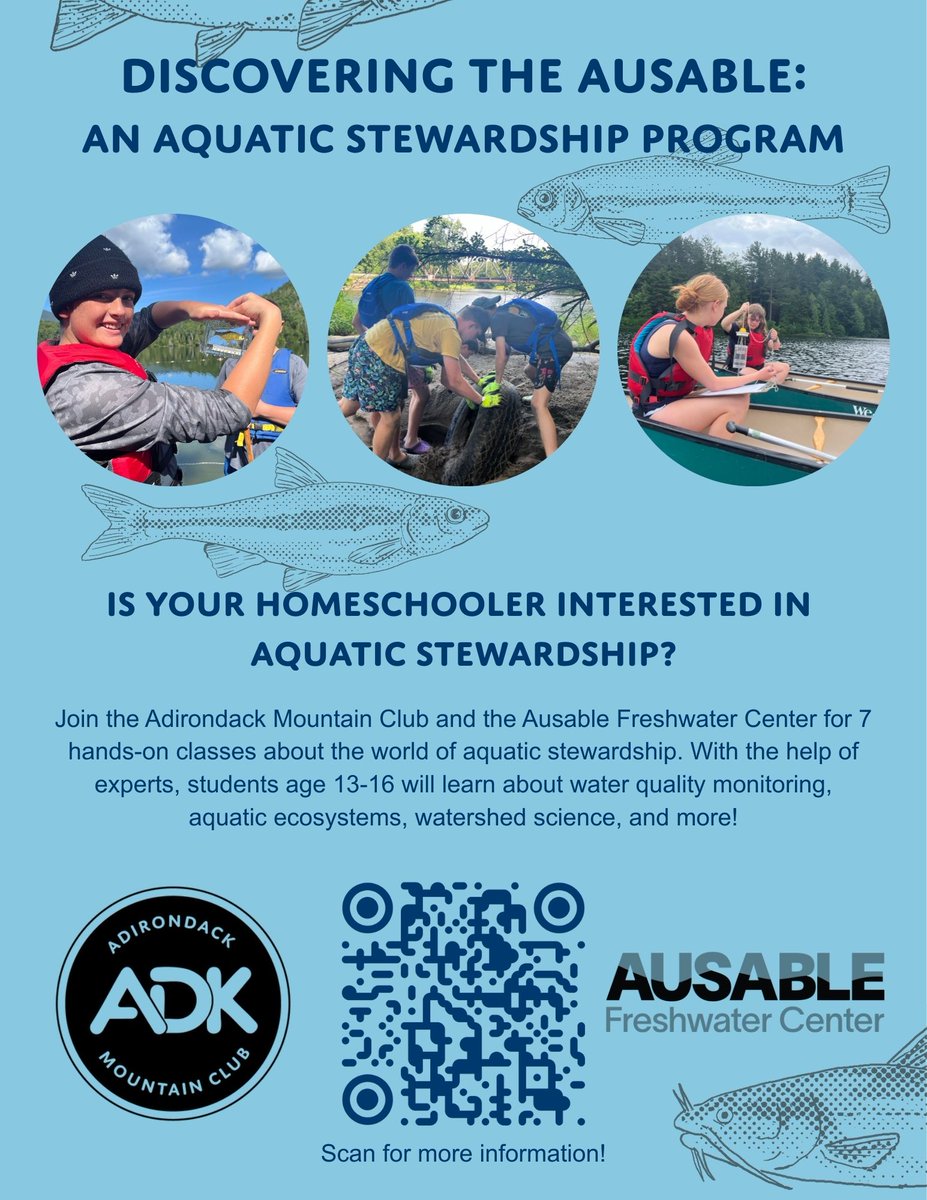 Ausable Freshwater Center tweet media