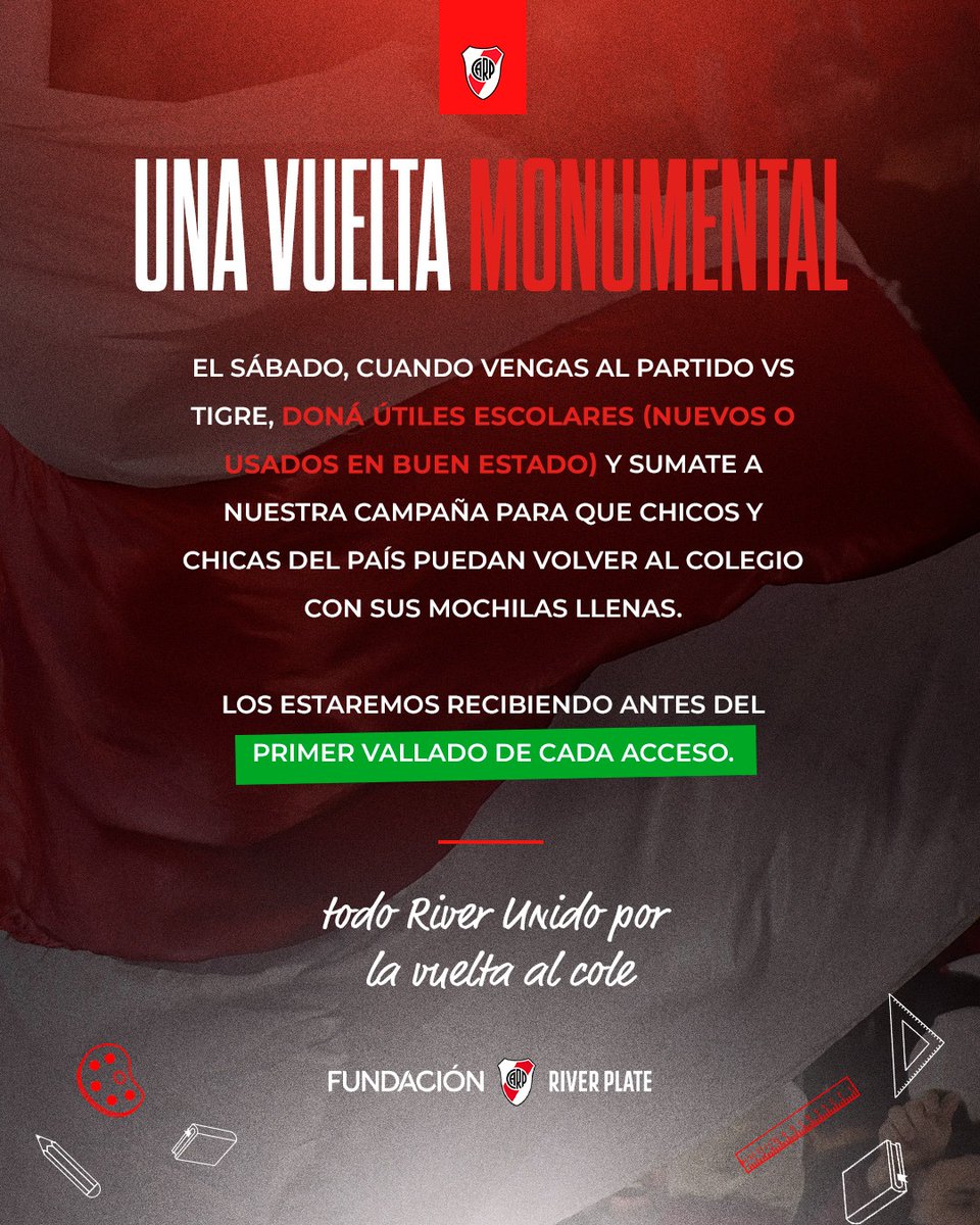 codigoriver's tweet image. #RIVER | FUNDACIÓN RIVER 
donaronline.org/fundacion-rive… ⚪️🔴