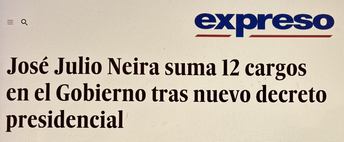 andreselopeze's tweet photo. ¿Qué es peor: un funcionario que “puede” ejercer 12 cargos a la vez o un presidente que inspira desconfianza incluso entre los suyos? 

Lo peor es que no se inmutan, administran lo público como empresarios sin escrúpulos. 

Son el uno para el otro. https://t.co/LJScTlXCPa