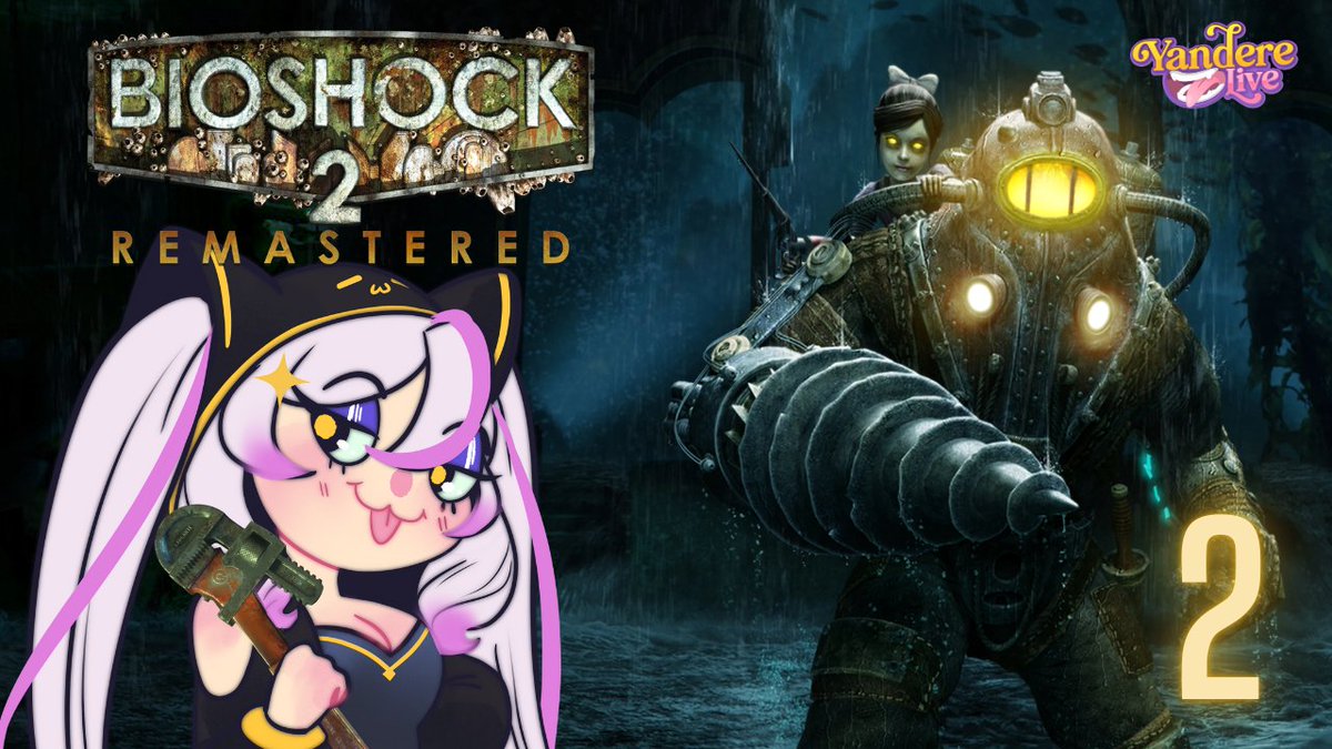 🔴EN DIRECTO🔴 

Seguiremos explorando Rapture!~🐈✨

Acompaña a tu vtuber gatuna favorita haciendo maroma  y teatro bajo el agua gluglu 🌊
Link en el perfil~ 🐱