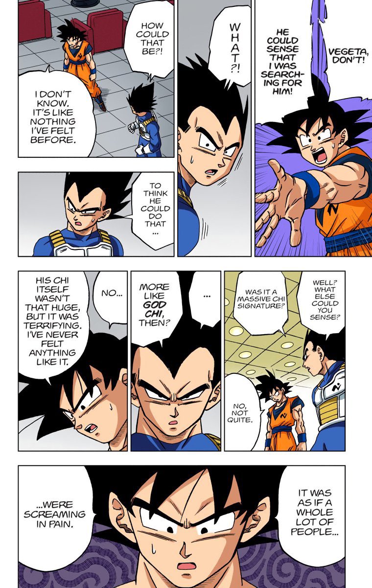 This upcoming Moro arc in Dragonball Super is about to be so crazy man.

Goku tried to sense Moro’s ki and he essentially said he has never felt a ki so dark before. What?????