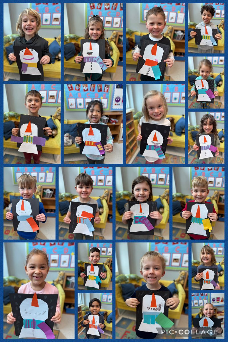 Snowmen at night! ✨☃️ ✨ <a href="/CookeCardinal/">Cooke Elementary</a> <a href="/RedClaySchools/">Red Clay Consolidated School District</a>