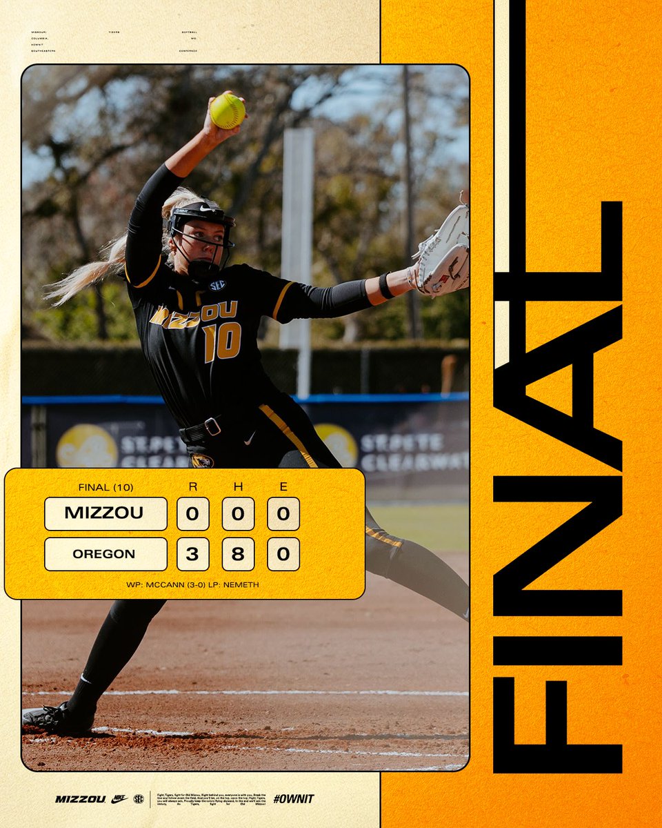 Mizzou Softball tweet media