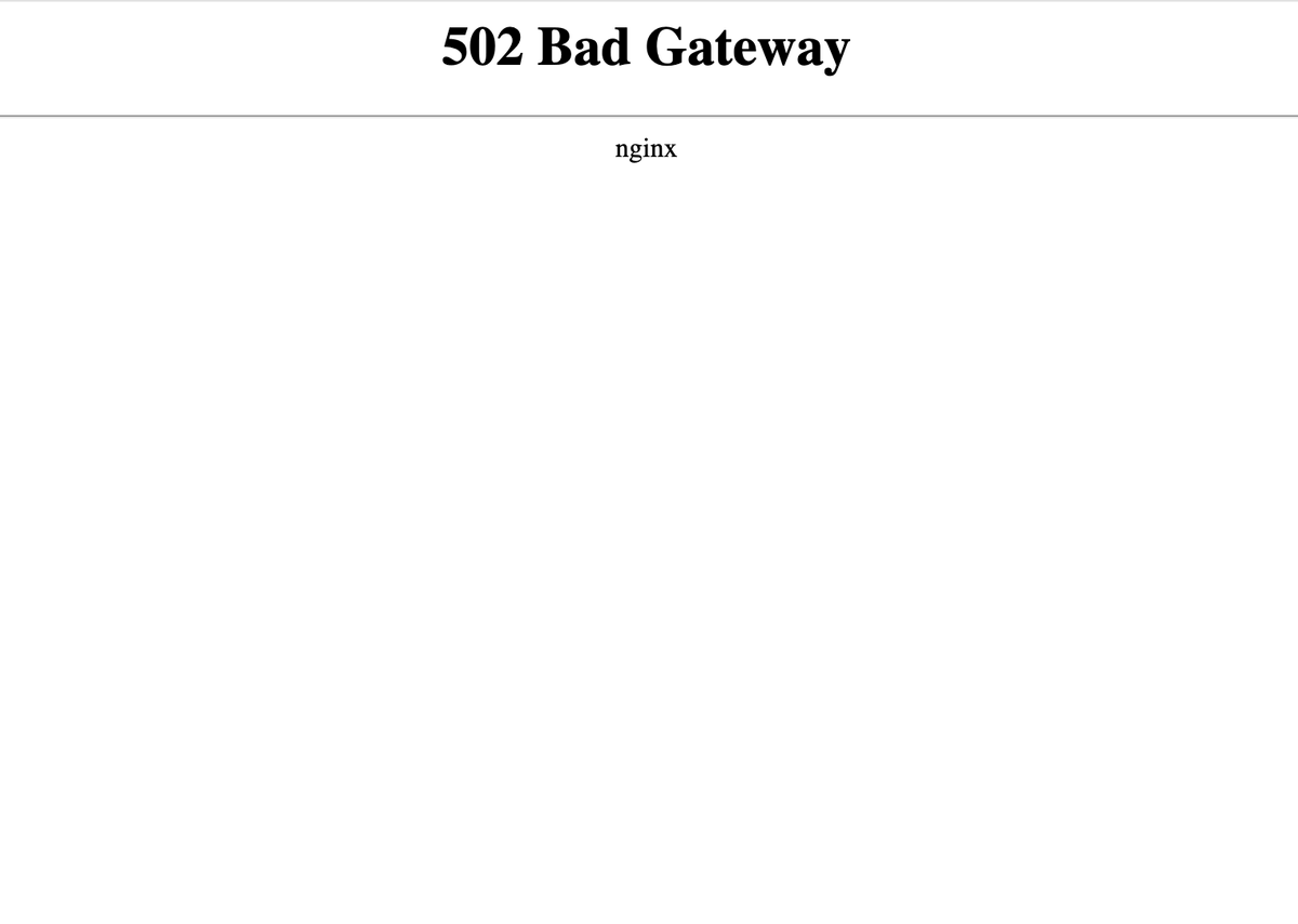 WillLovesNoCode's tweet image. Not a great look when the @auth0 status page returns a 502 Bad Gateway.

#auth0 #statuspage #outage #devops