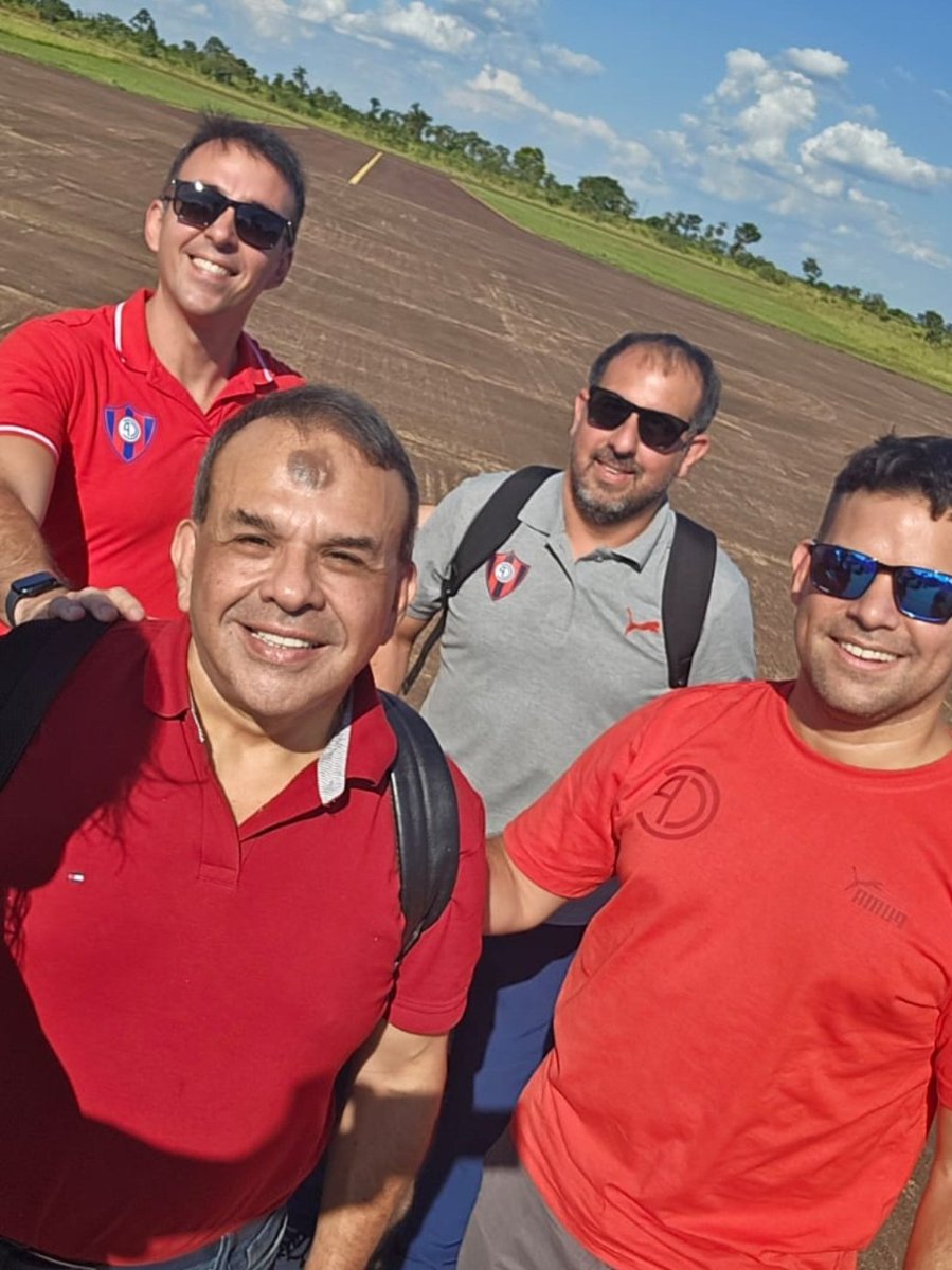 El Ing. Gustavo Samaniego y Luis Lavigne los primeros adelantados en llegar a Pedro Juan Caballero. 
#LaTribu 
#SuperDeport 
#650AM #1120AM