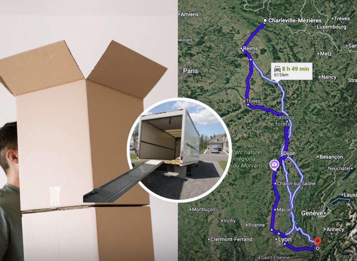 📦💶INSOLITE – Il déménage en utilisant la plateforme Vinted. 

Résultat : 18 cartons transportés à 700 km de chez lui pour seulement 60 €.