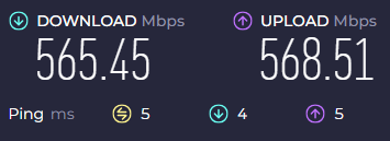 Half A gigabyte per second AND I STILL LAG MY ASS OFF  EVEN WITH 50 PING