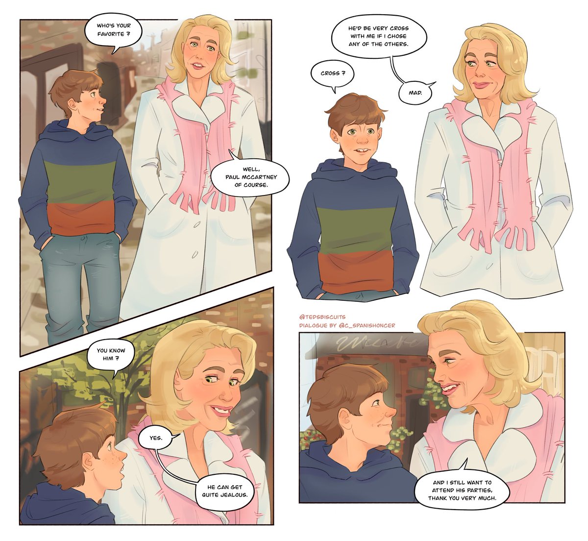 tedsbiscuits's tweet image. Stepmum Rebecca coming soon 🙏 #tedlasso (thank you again for the idea &amp;amp; dialogue @C_SpanishOncer 💕)