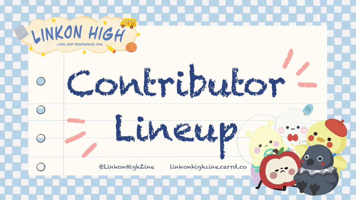 Linkon High - Love and Deepspace Zine tweet media