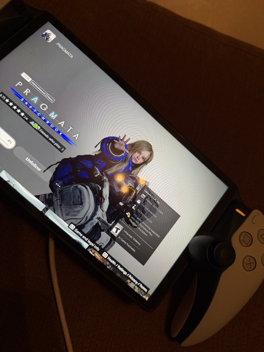 Let’s have it then #PRAGMATA