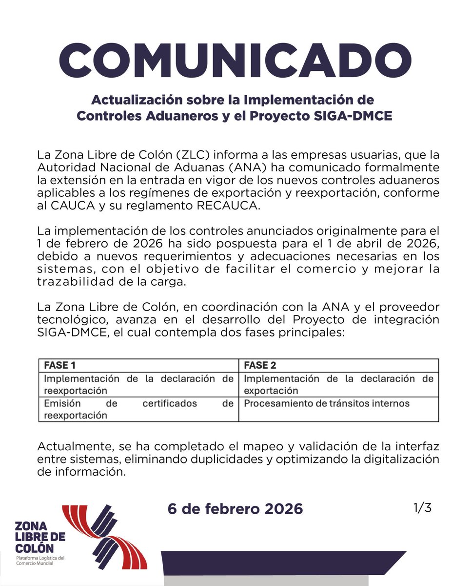 Zona Libre de Colón 🇵🇦 tweet media
