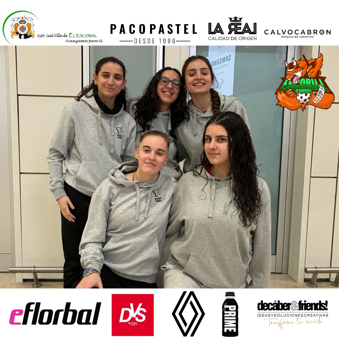 Sara Martínez 
Ana Roldán 
Eva Gil
Gema Sújar
Lucía Luengo

Por parte de la selección española sub-19, ya están en tierras francesas.

SÁBADO 7/02
13:00 Francia - España
19:30 España - Bélgica

DOMINGO 9/02
9:30 España - Austria
15:30 España - Italia